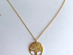 Tree of life  18k gold plated and sterling silver!