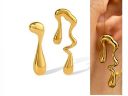 Gold Loggio Earrings