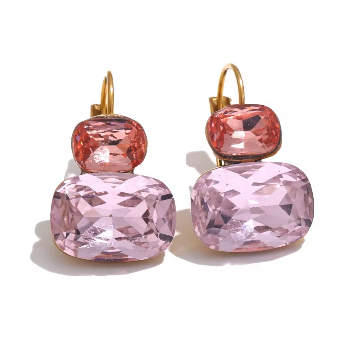 Cut Crystal Earrings